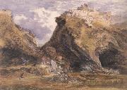 Samuel Palmer View at Tintagel oil painting picture wholesale